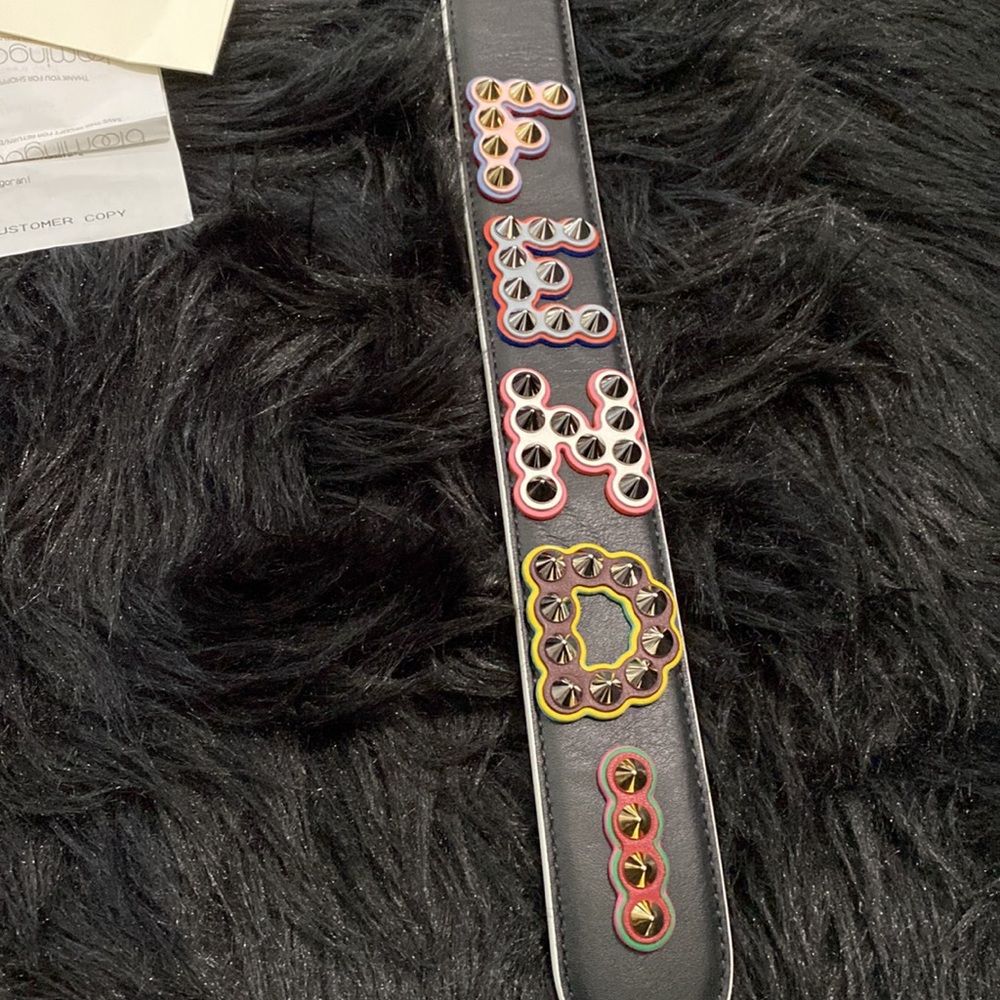 ONE DAY SALE - 100% Authentic - Stunning LIMITED EDITION FENDI Guitar Strap